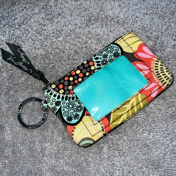 Vera Bradley Keychain Wristlet - Picture 2 of 2